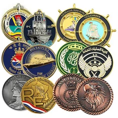 Challenge Coin Vlastní rytelné kovové mince